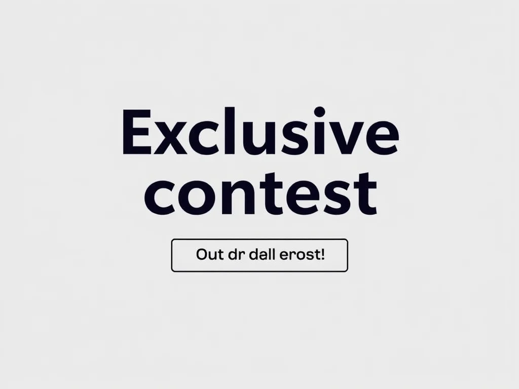 Exclusive Contest Entry